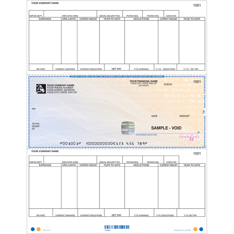 Endorsement Stamp  Sage Checks and Forms