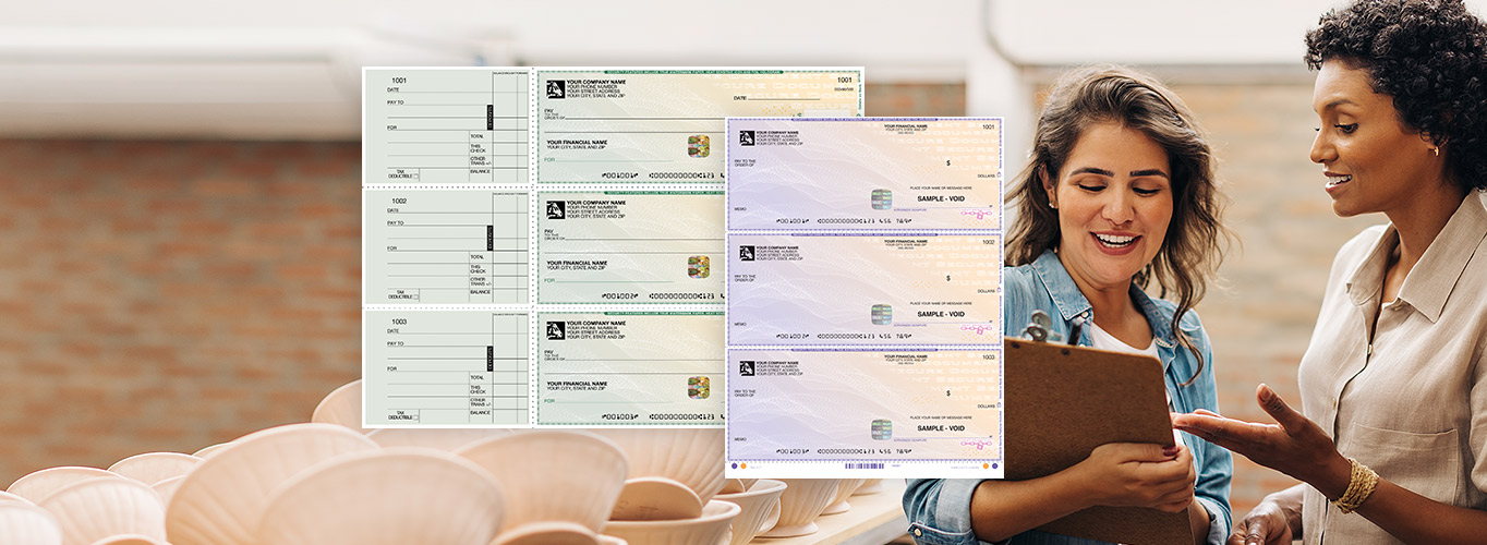 Buy one get one half off on all High-Security Checks with code 26MBOGOB now through March 31, 2026.